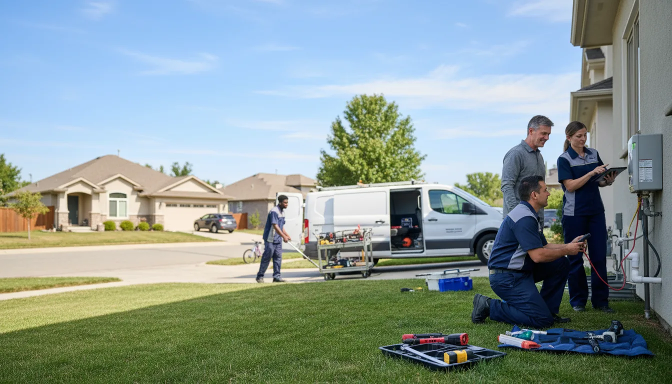 Tankless water heater service in Smithton, PA